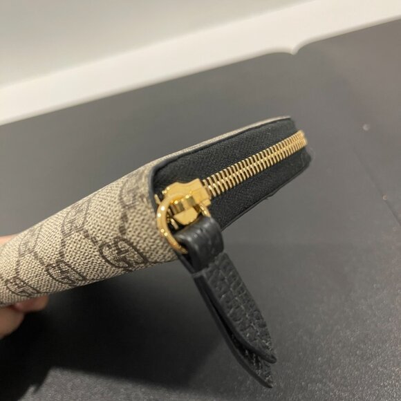 Gucci Marmont Bi-Color Zip Around Wallet (JB1093) - Picture 4 of 9